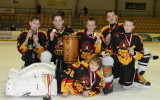 Foto: "P.Placēna kausu 2012" izcīna Ogres 1.vidusskolas hokejisti