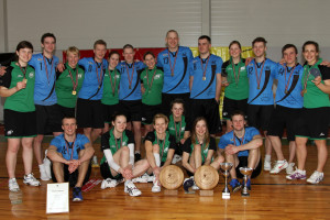 Foto: Latvijas čempionāta frisbijā telpās uzvarētāju apbalvošana