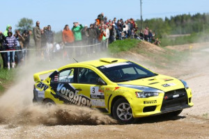 Čempionu kausu Talsos pēdējā ātrumposmā izcīna Vorobjovs