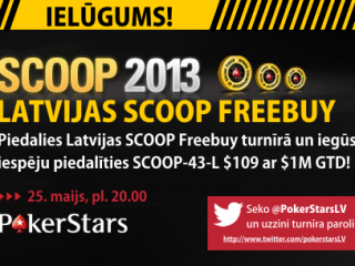 IELŪGUMS! Latviešu SCOOP Freebuy - 25. maijs IELŪGUMS! Latviešu SCOOP Freebuy - 25. maijs