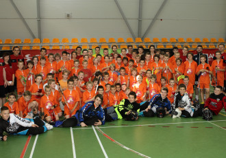 Foto: "Masters Floorball Camp" noslēgusies