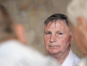 Foto: Mirkļi no tikšanās ar Viktoru Tihonovu
