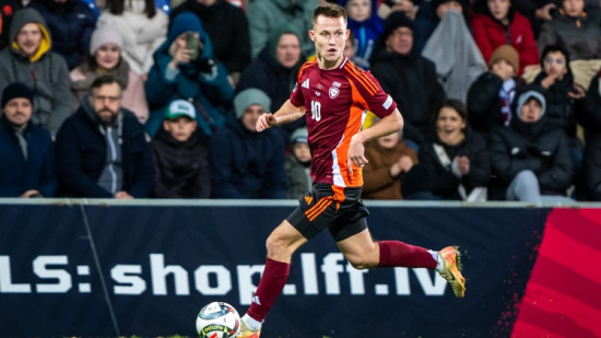 Latvijas futbolisti novembrī aizvadīs pārbaudes spēli pret Ziemeļmaķedoniju