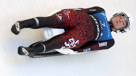 Latvijski sankarji na tekmi svetovnega pokala v Siguldi zasedli mesta v prvi deseterici