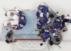 Foto: Vankūveras hokeja turnīrs vīriem. 2. diena
