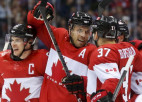 Kanādas hokeja izlase titula aizstāvēšanu sāk ar 3:1 pret Norvēģiju