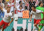 Polija atkal neielaiž, uzvar un 1/8 finālā spēlēs pret Šveici