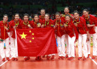 Sieviešu volejbolā Rio zeltu savāc Ķīna