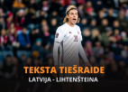 Teksta tiešraide: Latvija – Lihtenšteina 1:0 (spēle galā)