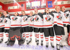 Kanādas hokejistes revanšējas ASV, triumfējot pasaules U18 meistarsacīkstēs