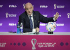 FIFA prezidents aizstāv Kataru: "Eiropa ar savu vēsturi nedrīkstētu pārmest nevienam"