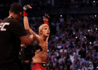 Jaunā UFC zvaigzne Pimblets <i>uzstāsies</i> ASV publikai, Blahovičs centīsies atgūt titulu