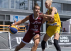 Latvijas 3x3 basketbolistes zaudē abas spēles un netiek pamatturnīrā