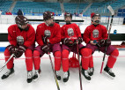 Latvijas 3x3 hokejisti iemet 24 ripas Spānijai Jauniešu OS ievadā