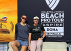 Samoilova un Graudiņa centīsies izmantot priekšrocības "Beach Pro" finālturnīrā