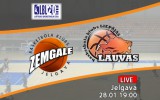 19:00 "Zemgale" - "Liepājas lauvas"