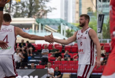 Latvijas 3x3 basketbola izlasei Honkongā jāsper divi soļi līdz olimpiskajām spēlēm