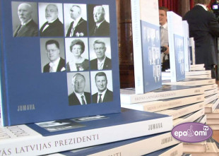 Video: Izdota grāmata „Brīvās Latvijas prezidenti”, satiekas pieci Latvijas valsts prezidenti