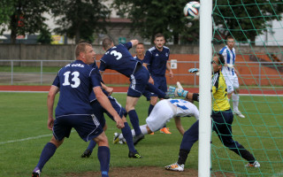 Foto: FC "Daugava" uzvar Ogrē