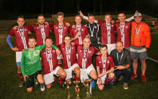 Foto: Ogres čempionāta futbolā laureātu apbalvošana, 1. daļa