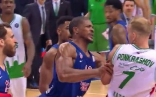 Video: CSKA un "Unics" pretstāve noslēdzas ar nekārtībām