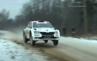 Video: Sesks demonstrē ātrumu Alūksnes rallijā