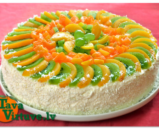 Fotorecepte: Biezpiena torte soli pa solim