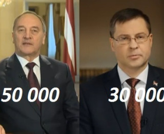 Video: Bērziņš <i>ieliek</i> Dombrovskim par 20 000 darba vietām