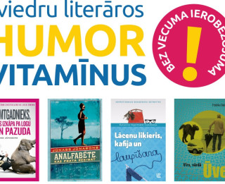 Grāmatizdevēji aicina nobaudīt zviedru literāros humorvitamīnus
