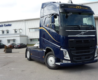 Volvo Trucks radījis īpašu - Latvijai veltītu automašīnas modeli