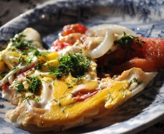 Brokastīs omlete lietuviešu gaumē