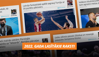 Karalis 2022.gada lasītāko rakstu topā - basketbols