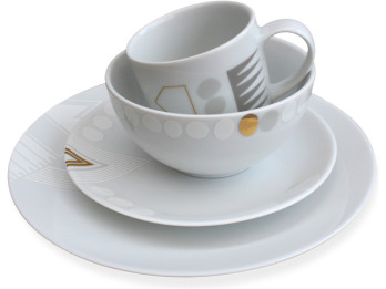 Trauku un glāžu modē atgriežas klasiskās vērtības