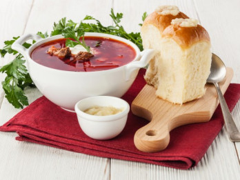 Borščs maskaviešu gaumē