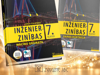 Zvaigzne ABC mācību komplektizdevums “Inženierzinības 7. klasei” iegūst BELMA 2026 bronzas godalgu! Zvaigzne ABC mācību komplektizdevums “Inženierzinības 7. klasei” iegūst BELMA 2026 bronzas godalgu!