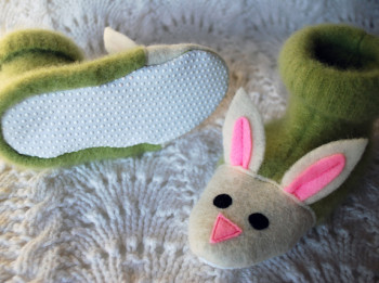 Foto: Burvīgas šūtas čībiņas soli pa solim