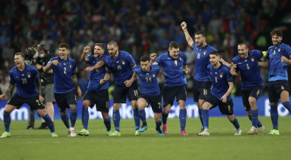 Itālija pendelēs pieveic Angliju un kļūst par Eiropas čempioni