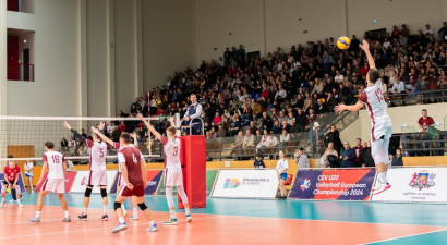 Latvijas U-20 vīriešu volejbola izlase sāk gatavošanos EČ finālturnīram