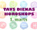 Tavs dienas horoskops 1. martam