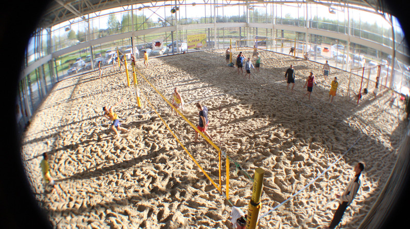 Pludmales sporta centrs "Brazīlija" 
Foto: www.beachvolley.lv