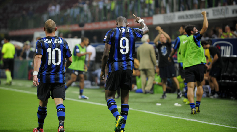 ''Inter'' kabatā pirmie trīs punkti
Foto: Digitale/Scanpix