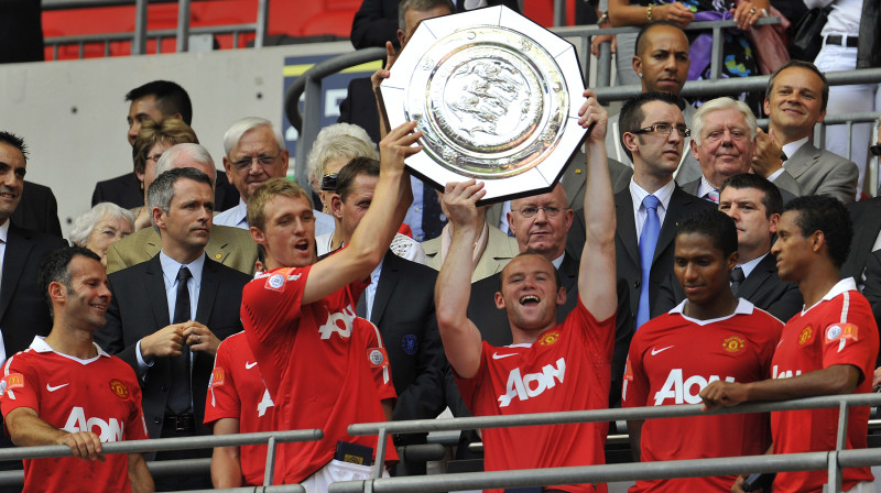 "Manchester United" ar "Community Shield" trofeju

Foto: AFP/Scanpix