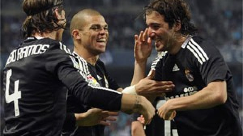 Madrides "Real" futbolisti atzīmē uzvaras vārtu guvumu
Foto: marca.com