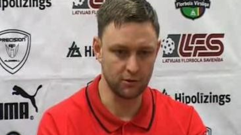 "Rubenes" komandas galvenais treneris Sergejs Aleksandrovs