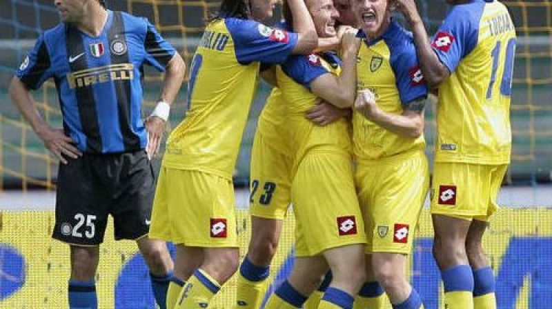 "Chievo" izlīdzina pirmo reizi
Foto: AFP