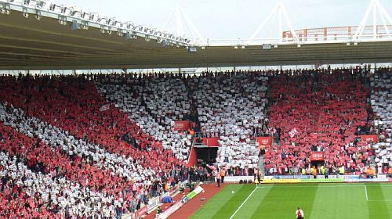 ''Southampton'' stadions (ietilpība - 32,689 tūkst.)
Foto: AP