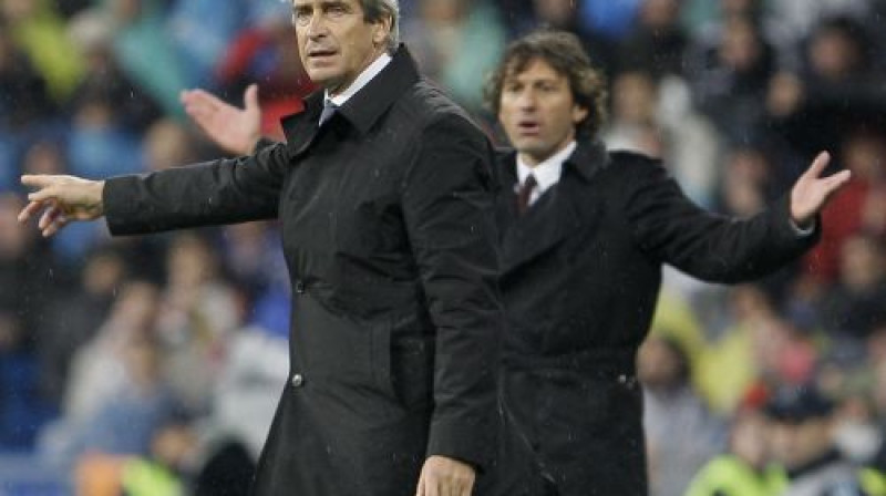 Manuels Pelegrini un Leonardo
Foto: AP/scanpix