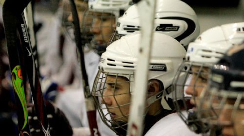 Latvijas U-18 hokeja izlase
Foto: Romāns Kokšarovs, F64