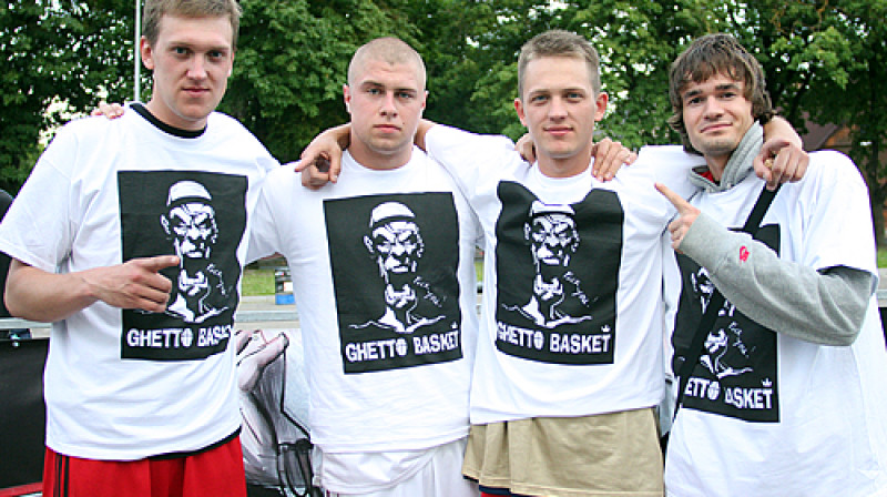 Jelgavas "Ghetto Basket" čempions - "Agit Kandav"
Foto: Renārs Buivids