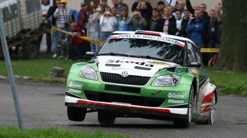 Jans Kopeckis šodienas treniņos
Foto: barum.rally.cz